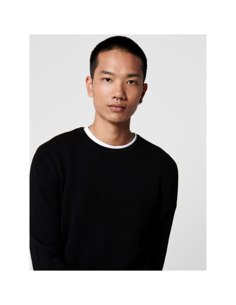 ONSPANTER LIFE 12 STRUC CREW KNIT NOOS