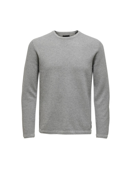 ONSPANTER LIFE 12 STRUC CREW KNIT NOOS