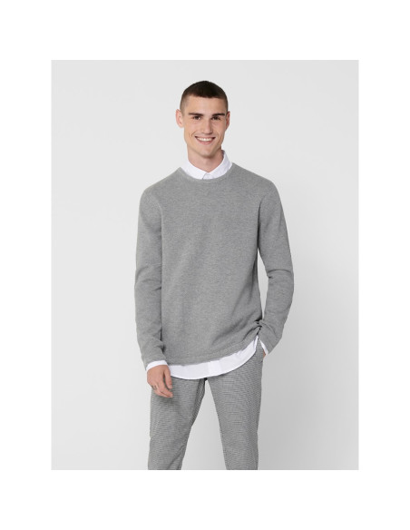 ONSPANTER LIFE 12 STRUC CREW KNIT NOOS