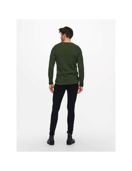 ONSPANTER LIFE 12 STRUC CREW KNIT NOOS