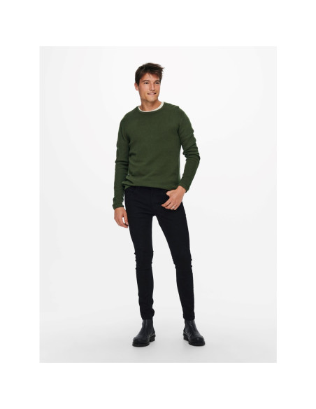 ONSPANTER LIFE 12 STRUC CREW KNIT NOOS