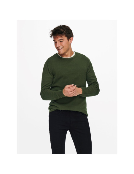 ONSPANTER LIFE 12 STRUC CREW KNIT NOOS