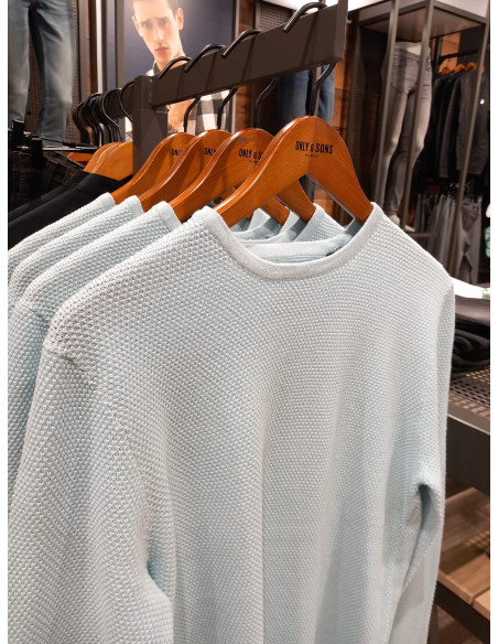 ONSPANTER LIFE 12 STRUC CREW KNIT NOOS