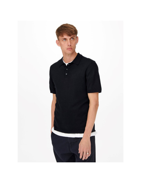 ONSWYLER LIFE SS POLO KNIT