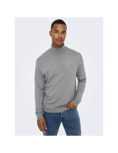 ONSWYLER LIFE REG ROLL NECK KNIT NOOS
