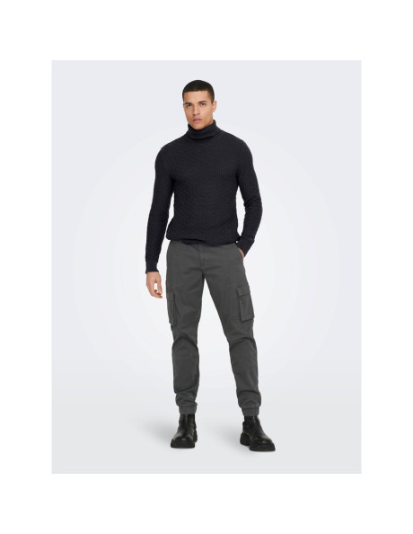 ONSKAY REG ROLL NECK KNIT