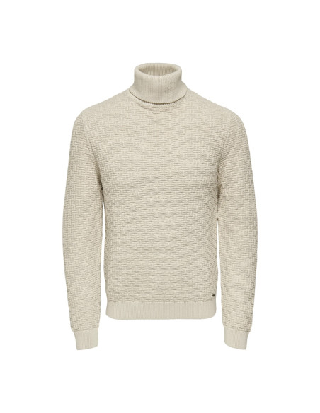 ONSKAY REG ROLL NECK KNIT