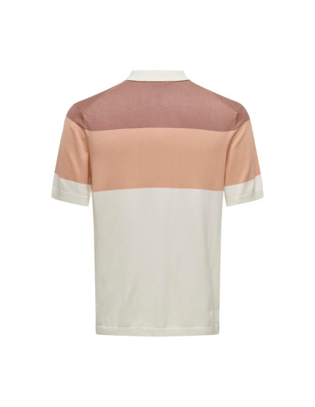 ONSWYLER LIFE REG 14 SS CB POLO KNIT