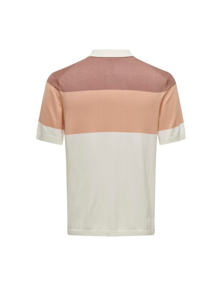ONSWYLER LIFE REG 14 SS CB POLO KNIT