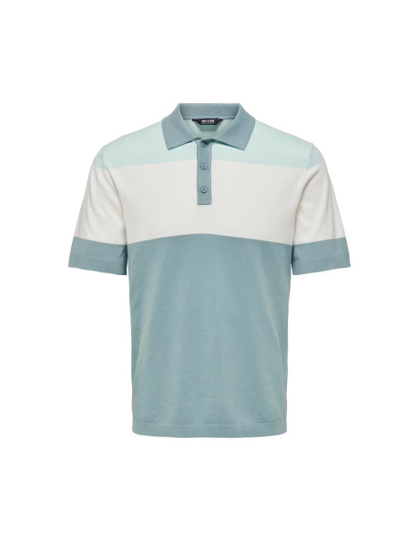 ONSWYLER LIFE REG 14 SS CB POLO KNIT