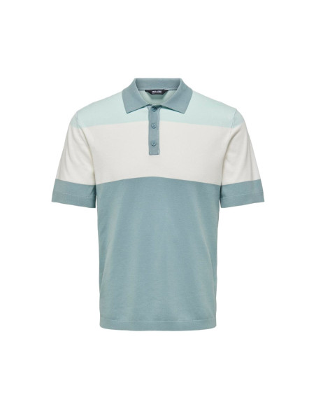 ONSWYLER LIFE REG 14 SS CB POLO KNIT