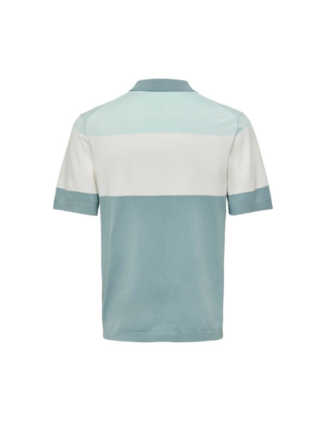 ONSWYLER LIFE REG 14 SS CB POLO KNIT