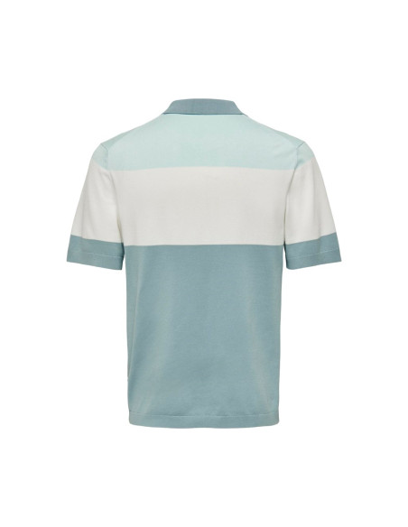 ONSWYLER LIFE REG 14 SS CB POLO KNIT