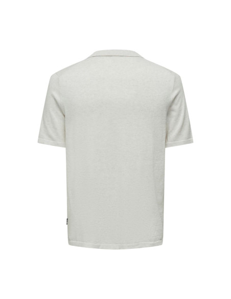ONSDINO REG 14 LINEN SS POLO KNIT