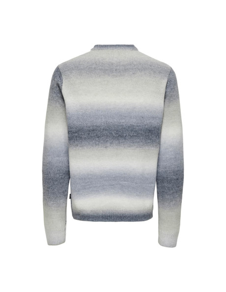 ONSTIMBER REG 5 SPRAY CREW KNIT