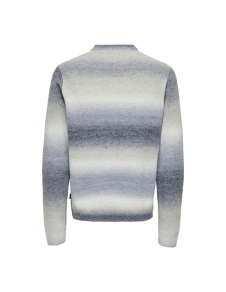 ONSTIMBER REG 5 SPRAY CREW KNIT