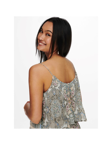 ONLALLY STRAP PLAYSUIT WVN