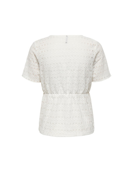 ONLROSALINE S/S WRAP TOP JRS