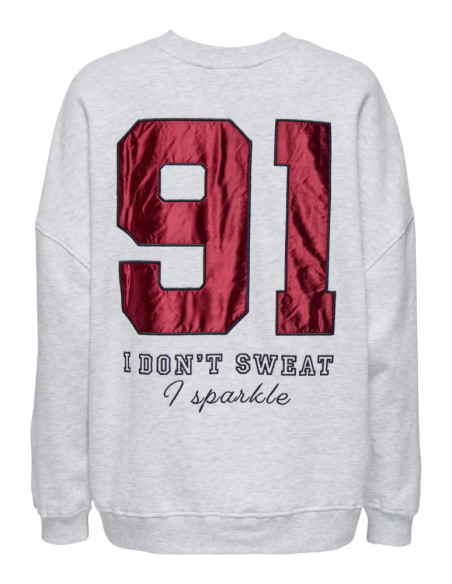 Sudadera . ONLRILLO L/S SATIN PRINT O-NECK SWT