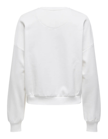 Sudadera corazón love . ONLTAMMIE L/S LEO PRINT O-NECK SWT