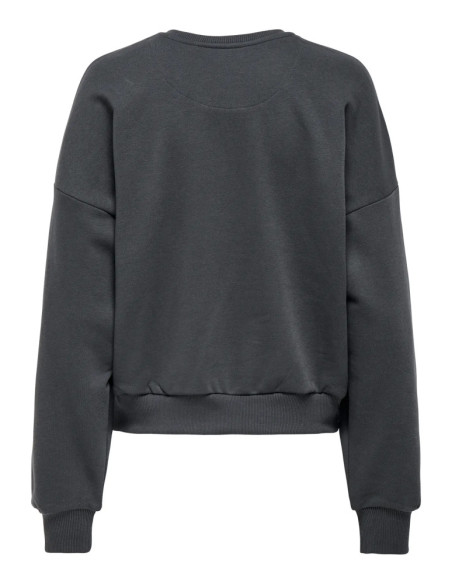 Sudadera corazón love . ONLTAMMIE L/S LEO PRINT O-NECK SWT