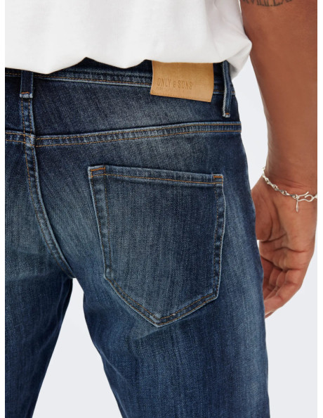 Pantalón vaquero regular . ONSWEFT REG. DB 3251 A14 DNM NOOS