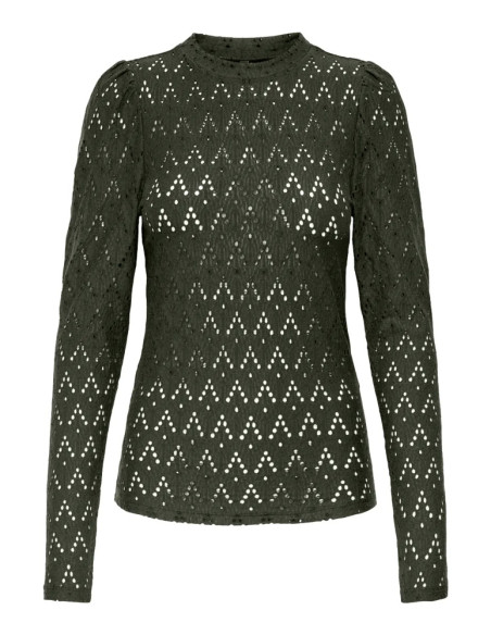 Camiseta manga larga caladita . ONLCATTLEYA LIFE L/S TOP JRS