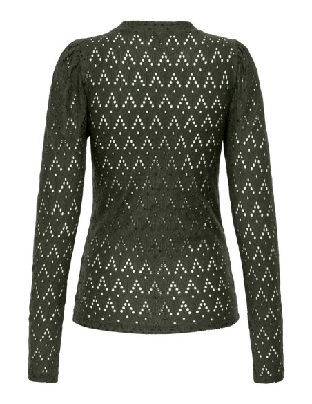 Camiseta manga larga caladita . ONLCATTLEYA LIFE L/S TOP JRS