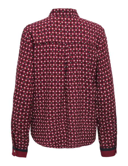 Camisa . ONLVEDA BORDER L/S SHIRT WVN