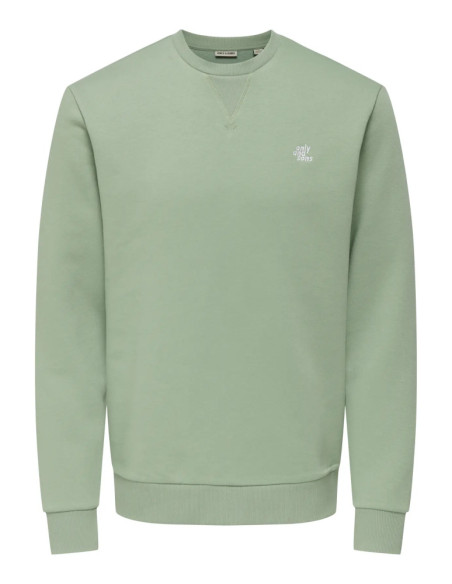 Sudadera logo sons pecho cosido  .ONSCERES REG LS LOGO CREW