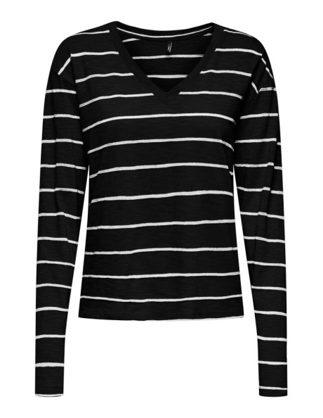 Camiseta manga larga. ONLSUMMER L/S V-NECK TOP BOX JRS