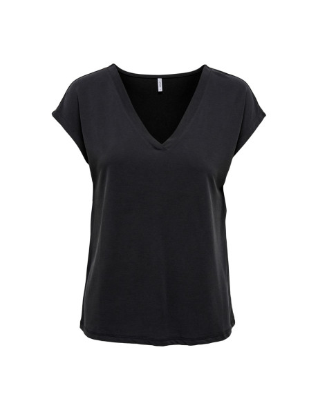 Camiseta básica manga corta cuello pico . ONLFREE LIFE S/S