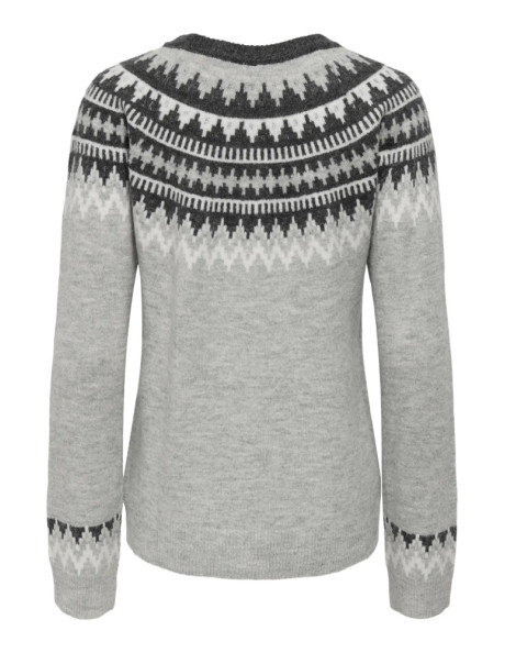 Jersey grecas  . ONLHELENA LS JQ O-NECK CC KNT