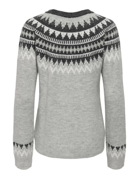 Jersey grecas  . ONLHELENA LS JQ O-NECK CC KNT