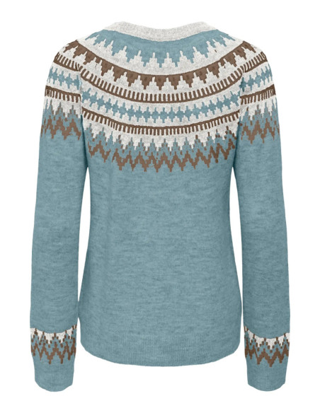 Jersey grecas  . ONLHELENA LS JQ O-NECK CC KNT