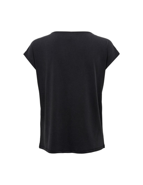 Camiseta básica manga corta cuello pico . ONLFREE LIFE S/S