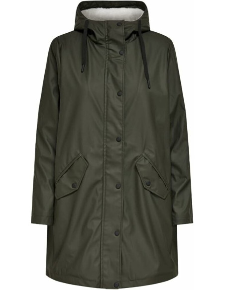 Rain coat  borreguito . ONLSALLY RAINCOAT CC OTW