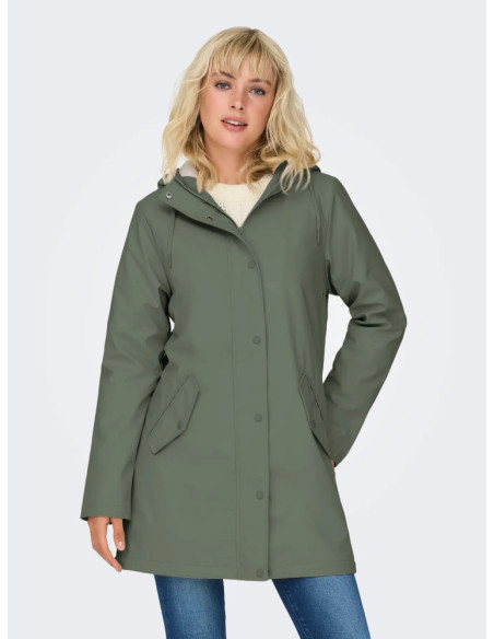 Rain coat  borreguito . ONLSALLY RAINCOAT CC OTW