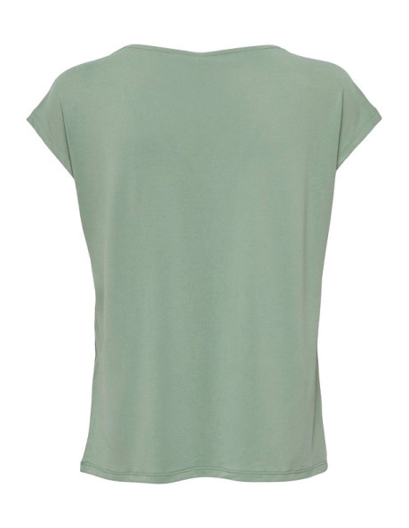 Camiseta básica manga corta cuello pico . ONLFREE LIFE S/S