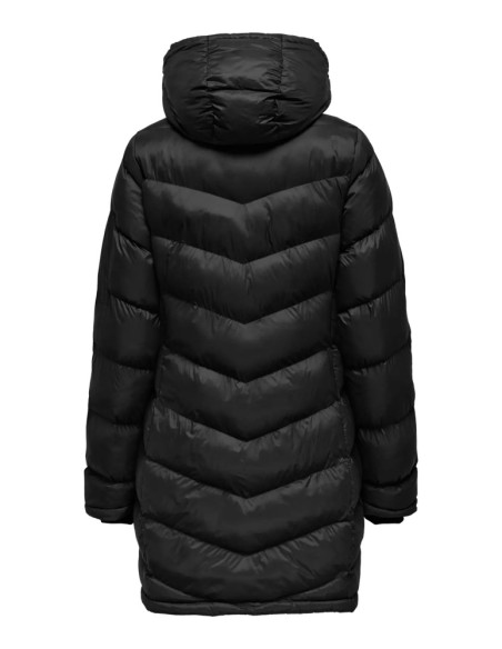 Abrigo largo . ONLTAHIA LW QUILTED COAT CC OTW