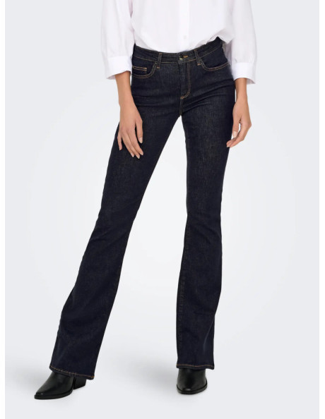 Pantalón campana. ONLBLUSH MID FL STAYBLUE DNM REA023NOOS