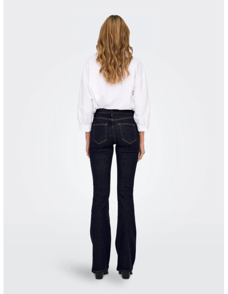 Pantalón campana. ONLBLUSH MID FL STAYBLUE DNM REA023NOOS