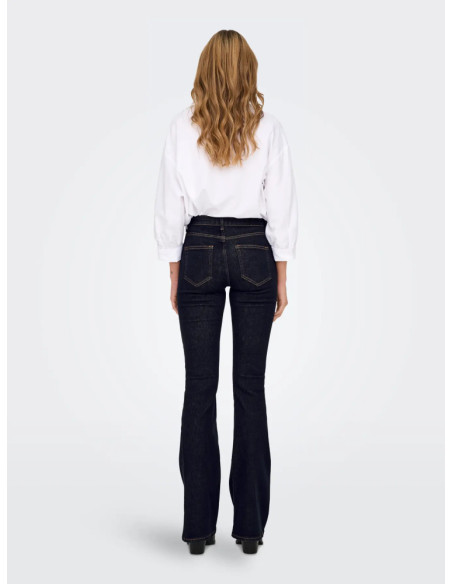 Pantalón campana. ONLBLUSH MID FL STAYBLUE DNM REA023NOOS