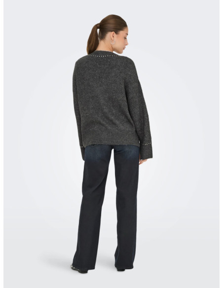 Chaqueta punto tachuelas . ONLELSIE LS STUDS CARDIGAN CC KNT