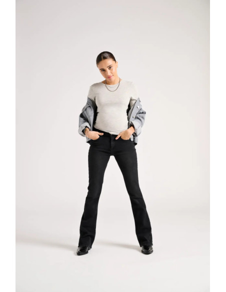 Pantalón campana. ONLBLUSH MID FLARED DNM TAI1099 NOOS