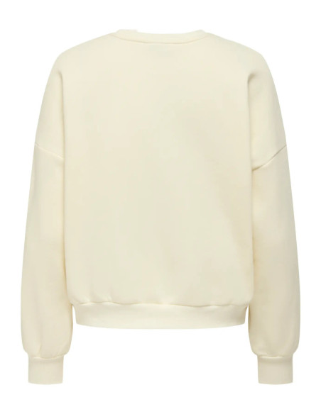Sudadera corazón .ONLTAMMIE L/S PRINT O-NECK SWT