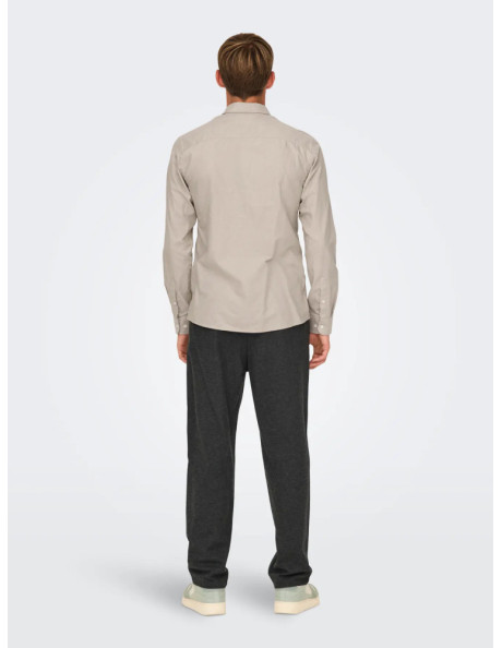 Camisa oxford . ONSALVARO SLIM LS OXFORD SHIRT