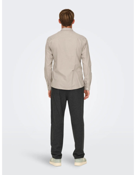 Camisa oxford . ONSALVARO SLIM LS OXFORD SHIRT