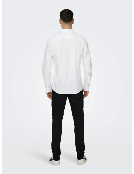 Camisa oxford . ONSALVARO SLIM LS OXFORD SHIRT