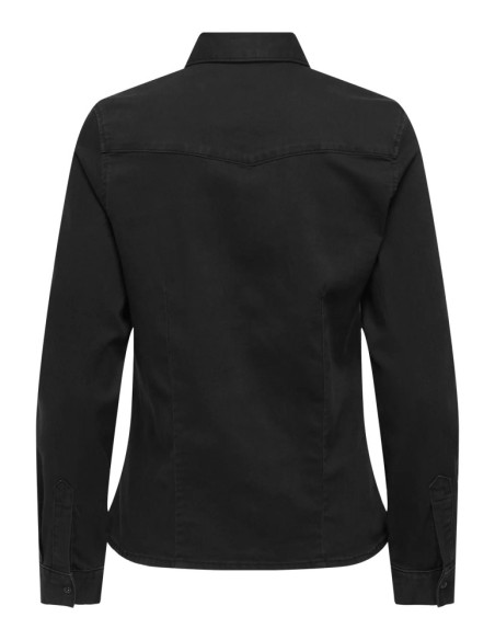 Camisa con tachuelas. ONLSASIA L/S FIT STUD DNM SHIRT AKM